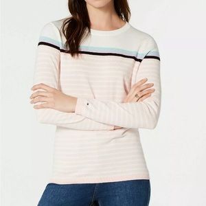Tommy Hilfiger Womens Cotton Crewneck Sweater